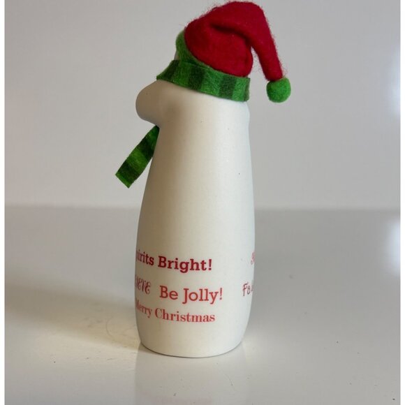 Hallmark Keepsake Merry Wishes Snowman Ornament 2014 Figurine 4in - Picture 5 of 7
